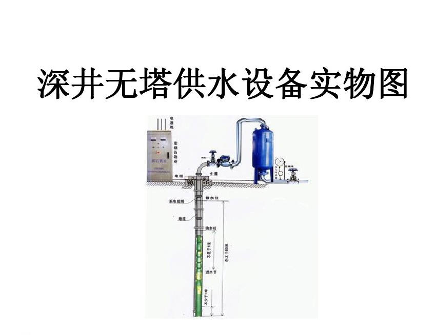 渭南合阳县井泵无塔式供水设备